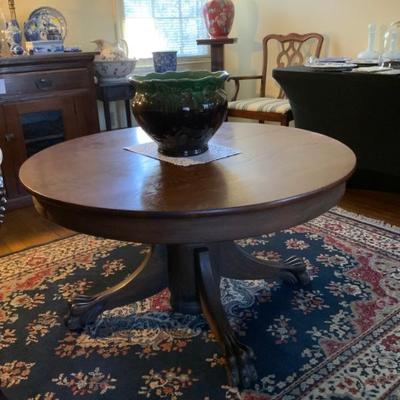 Antique coffee table.