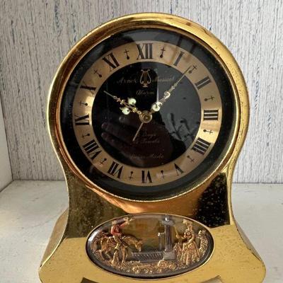 Rare Arnex/Reuge Swiss Made Automated Musical Alarm Clock (For Restoration)Â 