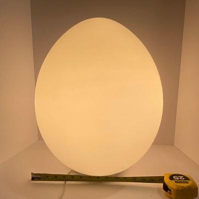 Incredible Mid Century Egg Shape Lamp - 19