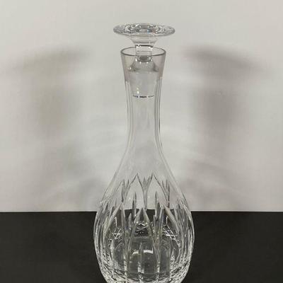 Signed Crystal Decanter