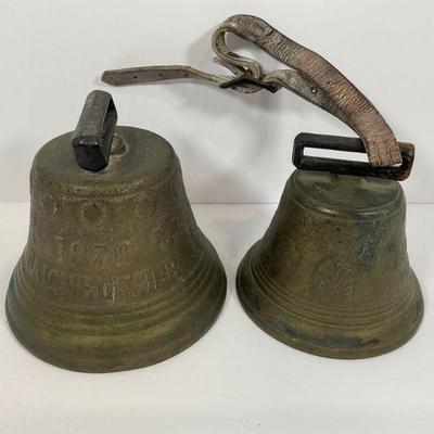 Vintage 1878 Saignelegier Bells