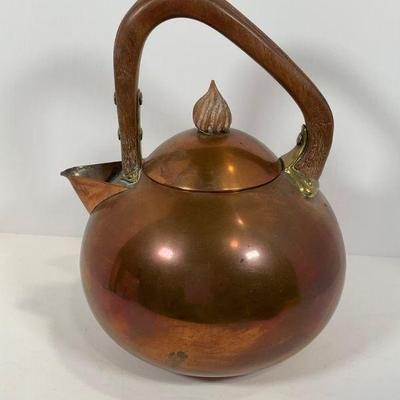 Mid 19th Century Tiffany & Co Copper Kettle - by JC Moore