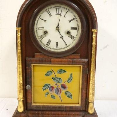 1159	ANSONIA ANTIQUE SHELF CLOCK, APPROXIMATELY 18 1/4 IN HIGH
