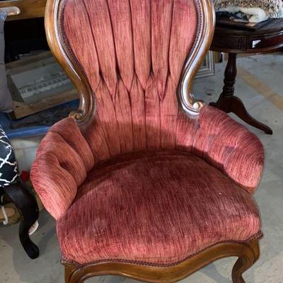 antique parlor chair