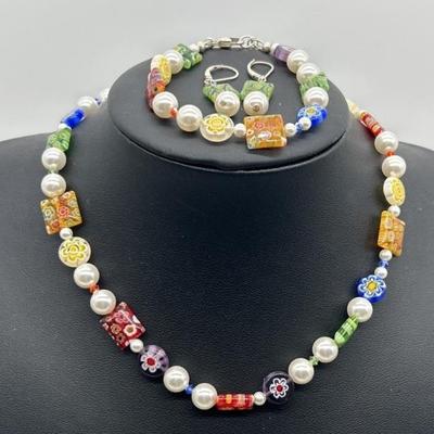 Emily Rae Earrings, Necklace, & Bracelet Set