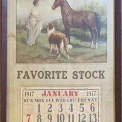 Lot 061 A   0 Bid(s)
Peru Beer Co. 1917 Calendar Framed