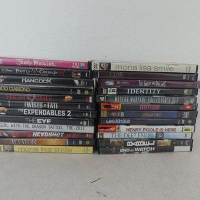 DVDs - Various Titles & Genres - 24 in All