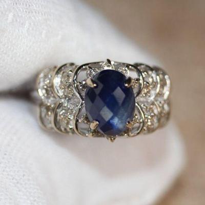 SAPPHIRE DIAMOND RING 18k GOLD S1.50ct D.50ctw

https://www.liveauctioneers.com/item/147048269_sapphire-diamond-ring-18k-gold-s150ct-d50ctw