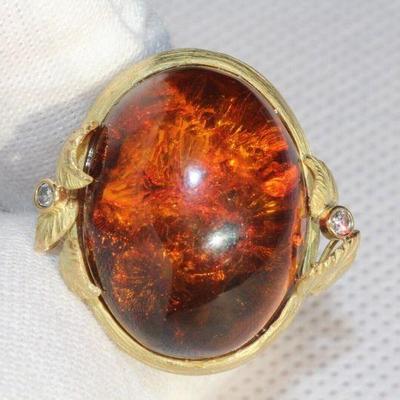 AMBER RING DIAMOND 18K GOLD A11.8ct D.066ct


https://www.liveauctioneers.com/item/147048273_amber-ring-diamond-18k-gold-a118ct-d066ct