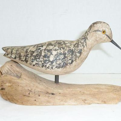 Signed Sand Piper decoy