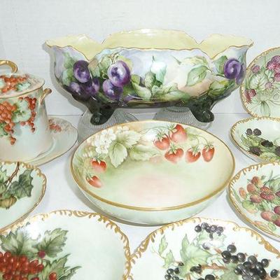 Hand painted Limoges + LOT