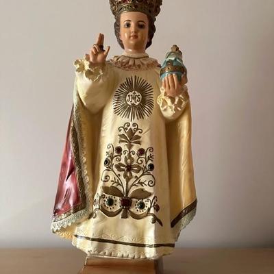 Infant of Prague statue