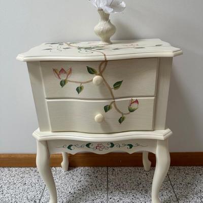 Painted end table