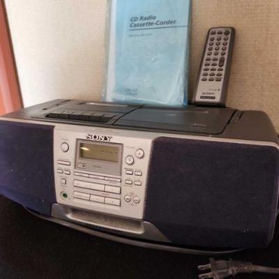 WWS053 - Sony CD Radio Cassette Player