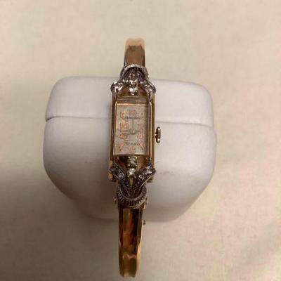 WWS170 Vintage Ancora 18K Gold Womenâ€™s Watch