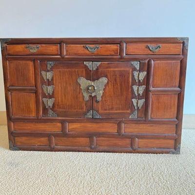 WWS032- Vintage Korean Tansu Cabinet