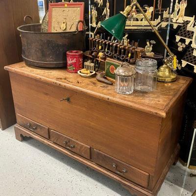 Antique blanket chest