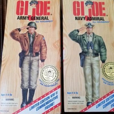GI Joe army general & navy admiral