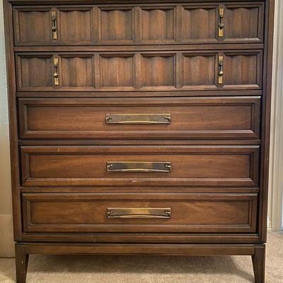 Late MCM Stanley Furniture Bedroom Suite