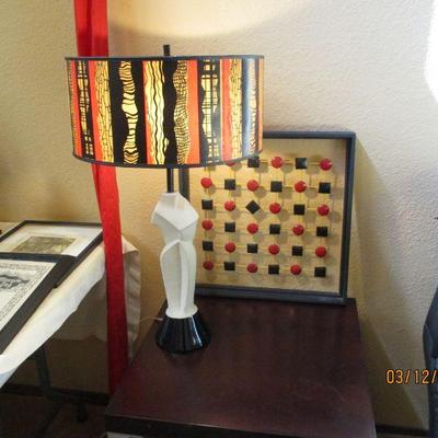 Yasha Heifetz style lamp and shade.