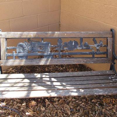 Tractor bench