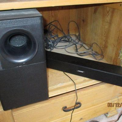 Bose Surround sound system .