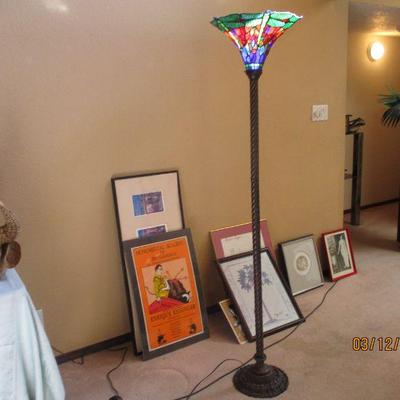 Tiffany style lamp