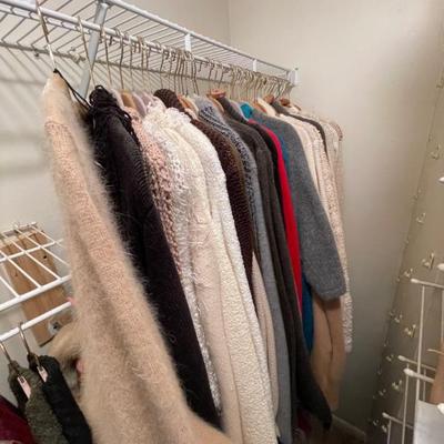 sweaters all kinds including cashmere 