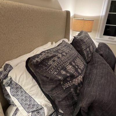 Guest Room - Linen Bedframe