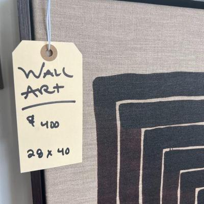 Wall Art 28x40 $400 
