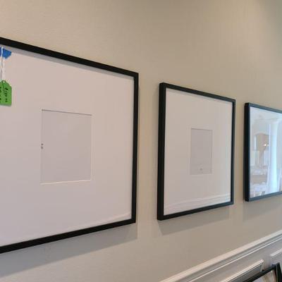 Pottery Barn 25x25 Black Picture Frames $45/ea | $150 set of 4