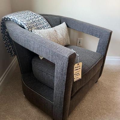 Upholstered Lounge Arm Chair $600 (firm) $700 w/Pillow
32.5"w x 33"d x 29"h