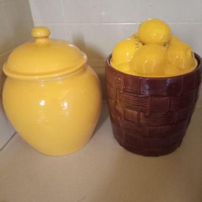 Yellow Cookie Jars