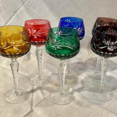 Lausitzer wine glasses