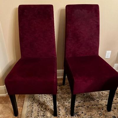 Upholstered chairs