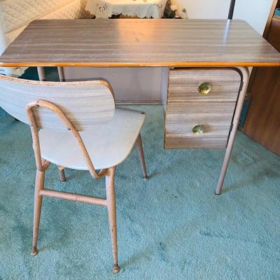 VINTAGE DESK AND CHAIR