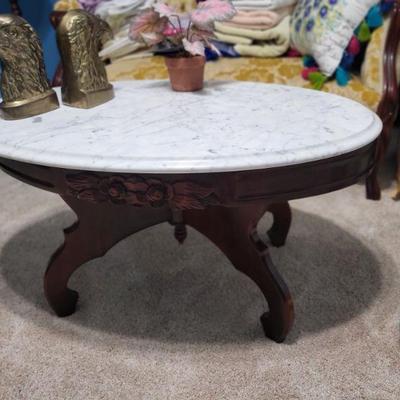 Victorian round coffee table