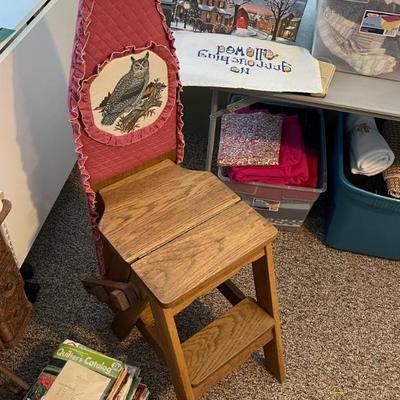 Bachelorâ€™s Convertible Ironing Board Chair