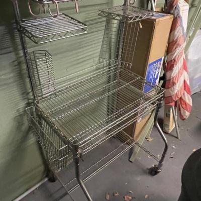 Rolling Bakers Rack