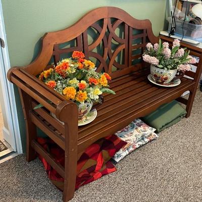 Wooden Garden Bench