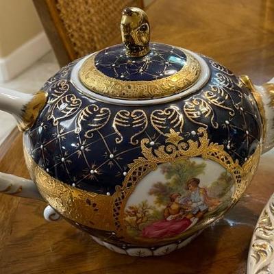 Limoges Porcelain Teapot