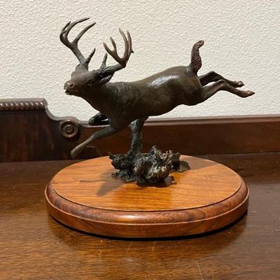 Tom Tischler Bronze Deer