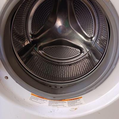 Stainless steel tub inside washer dryers set