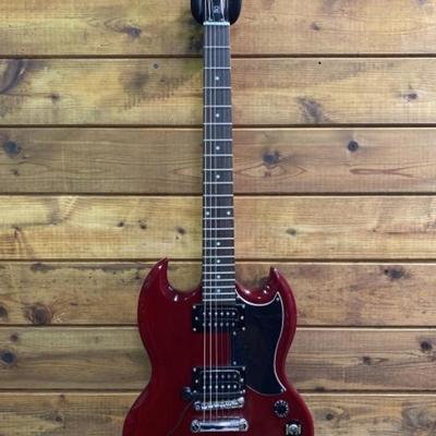 Epiphone SG Special Satin E1 Electric Guitar Cherry Red With Hard Case