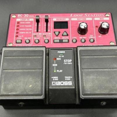 Boss RC-30 Loop Station Pedal Tested & Working