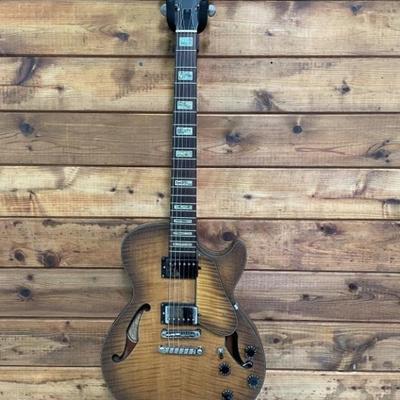 Ibanez Acoustic/Electric 6-Sting Guitar Model No. AGS-83B-ATF-12-02, with hardcase