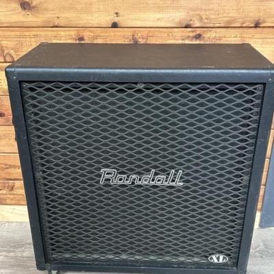 Randall RX412 4x12 Straight Guitar Speaker Cabinet