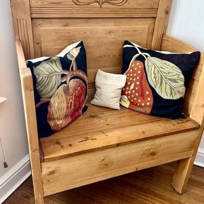 Country Pine Bench 35