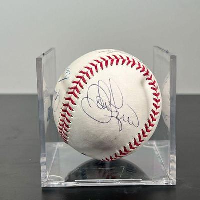 TIM TEUFEL, ET AL. | [SIGNED BASEBALL] Signed by Tim Teufel and 6 others