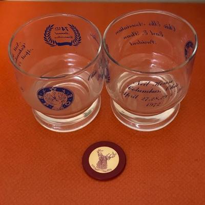 Elks Club glasses